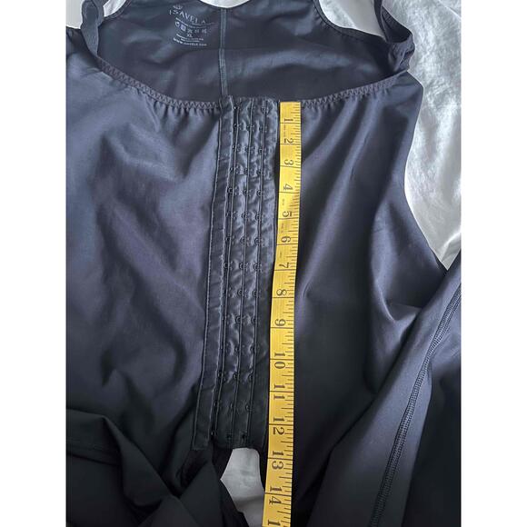 Womens Black Racerback Hook-And-Eye Front Closure compression garment Size XL - Picture 4 of 4